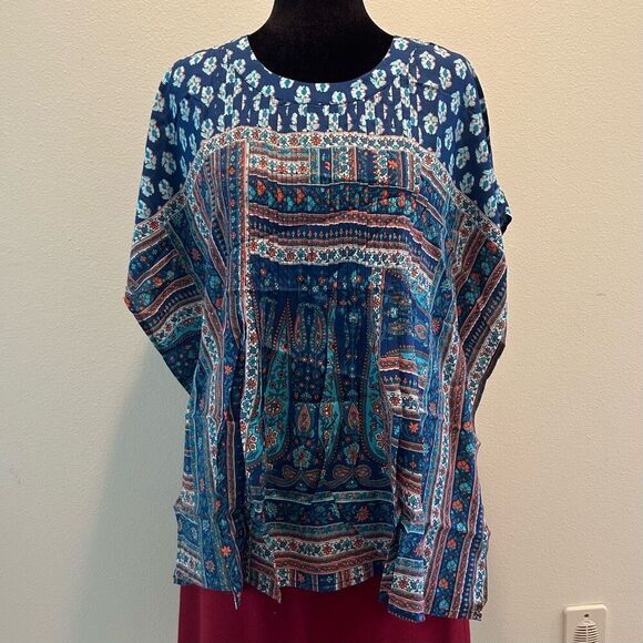 Tolani Sweaters - NWT XXS Women’s Printed Tolani Summer Blouse
